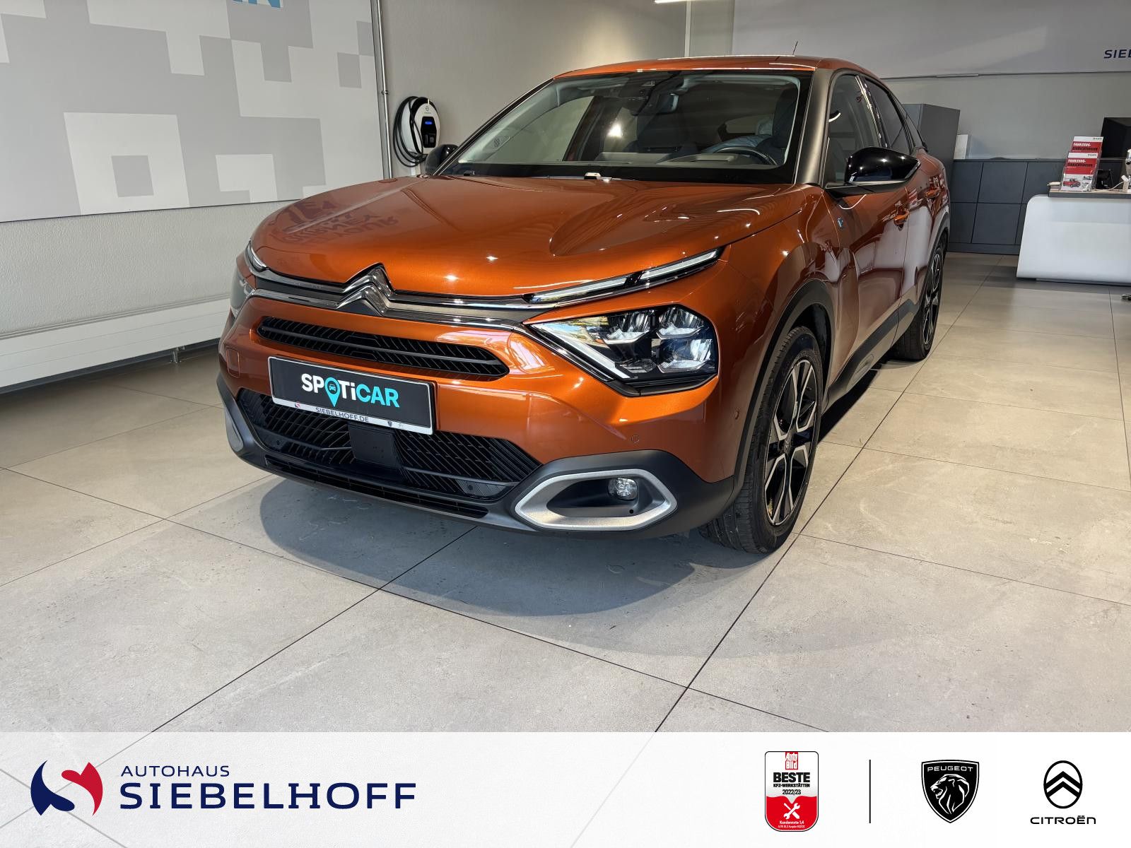 Citroën e-C4 Shine Elektromotor 136 imagem 2