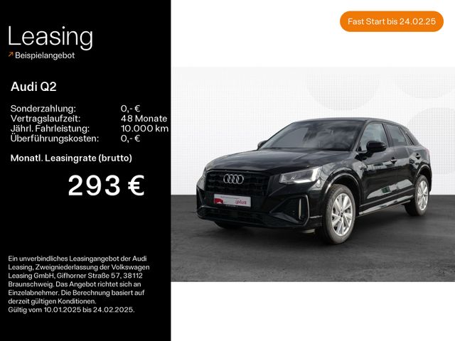 Audi Q2 35 TFSI S line Optik Schwarz*Connect*AHK