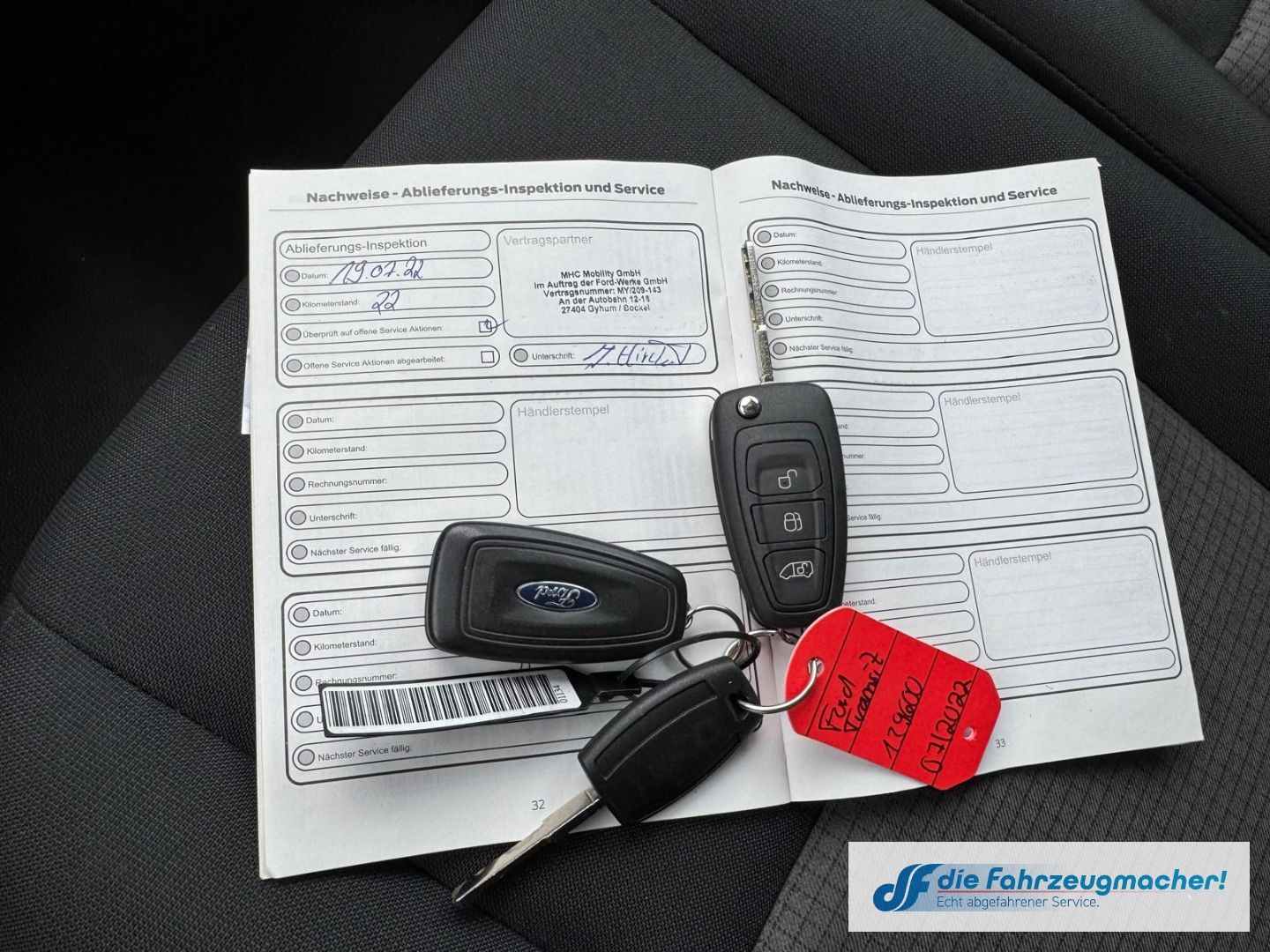 Fahrzeugabbildung Ford Transit Kasten Werkstatteinr. L2 3,5t Navi CarPl