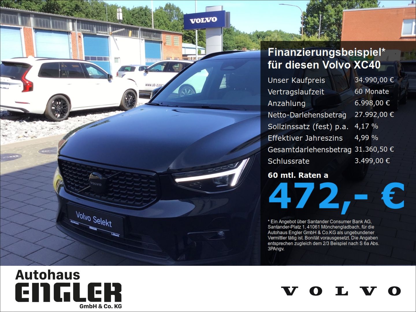Volvo XC40 B3 (Benzin) Plus Black Edition Stdhzg.