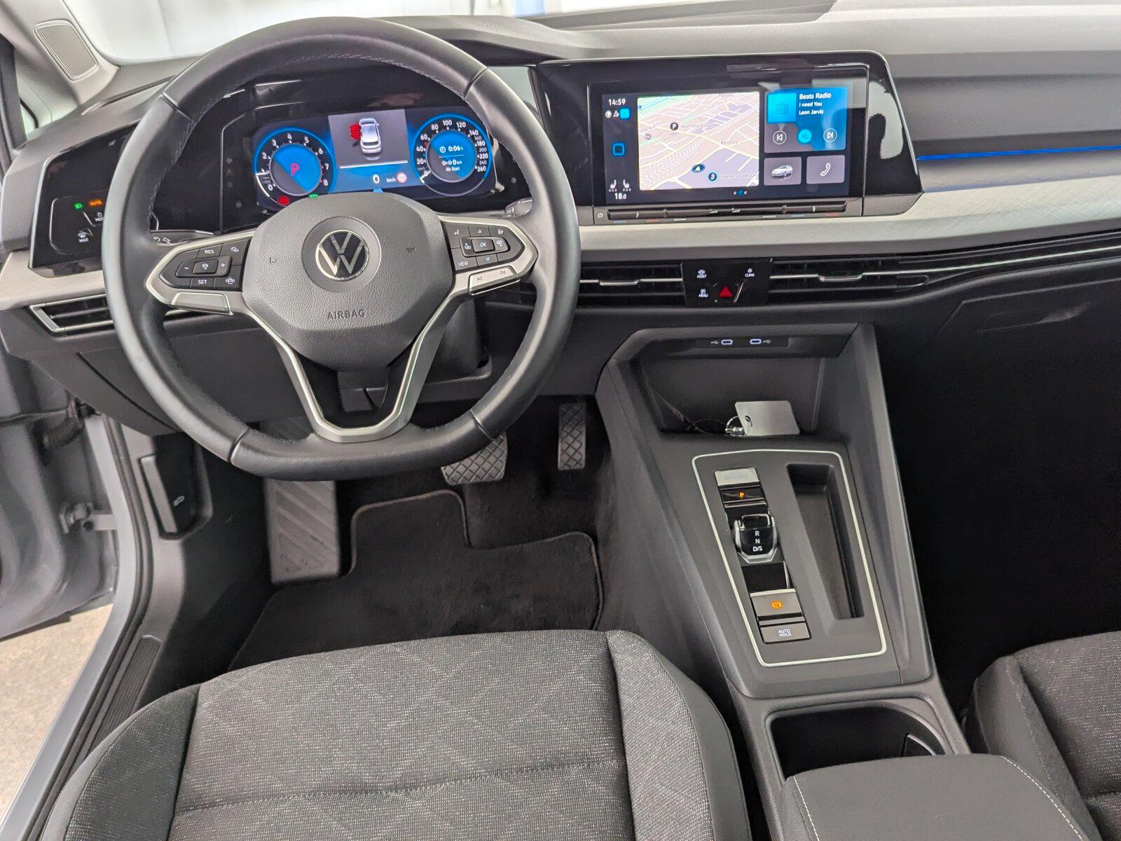 Volkswagen Golf VIII 1.5 eTSI Life LED+NAVI+SHZ+PDC+ACC+, миниатюра 14