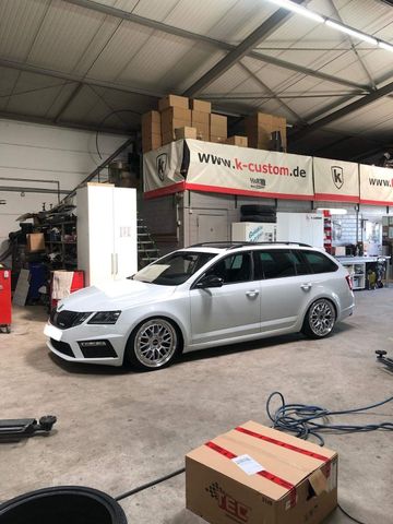 Skoda Octavia RS 380PS APR Umbau H&R LED D...