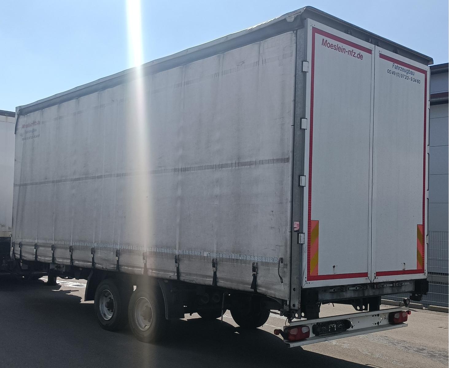 Möslein TP11 Schiebeplane/-verdeck Tandemanhänger