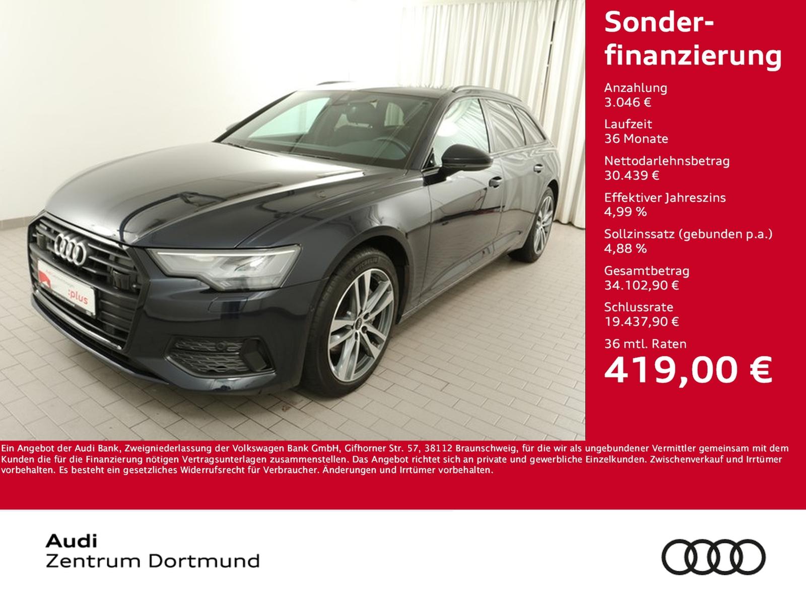 Audi A6 Avant 45 quattro sport PANO AHK CAM ACC LM19