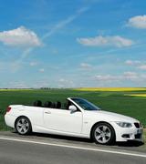 BMW 325i Cabrio - - BMW 3er Reihe: Weiß, Cabrio