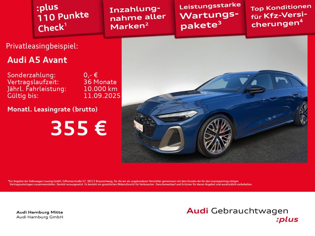 A5 Avant TDI quattro 150 kW S tronic S line B&O
