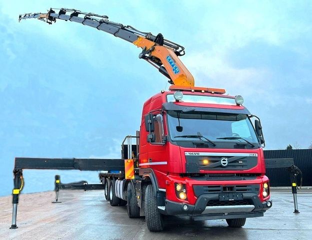 Volvo FMX 500 8x2 EFFER 585 FLY JIB WINCH  WINDE Kran