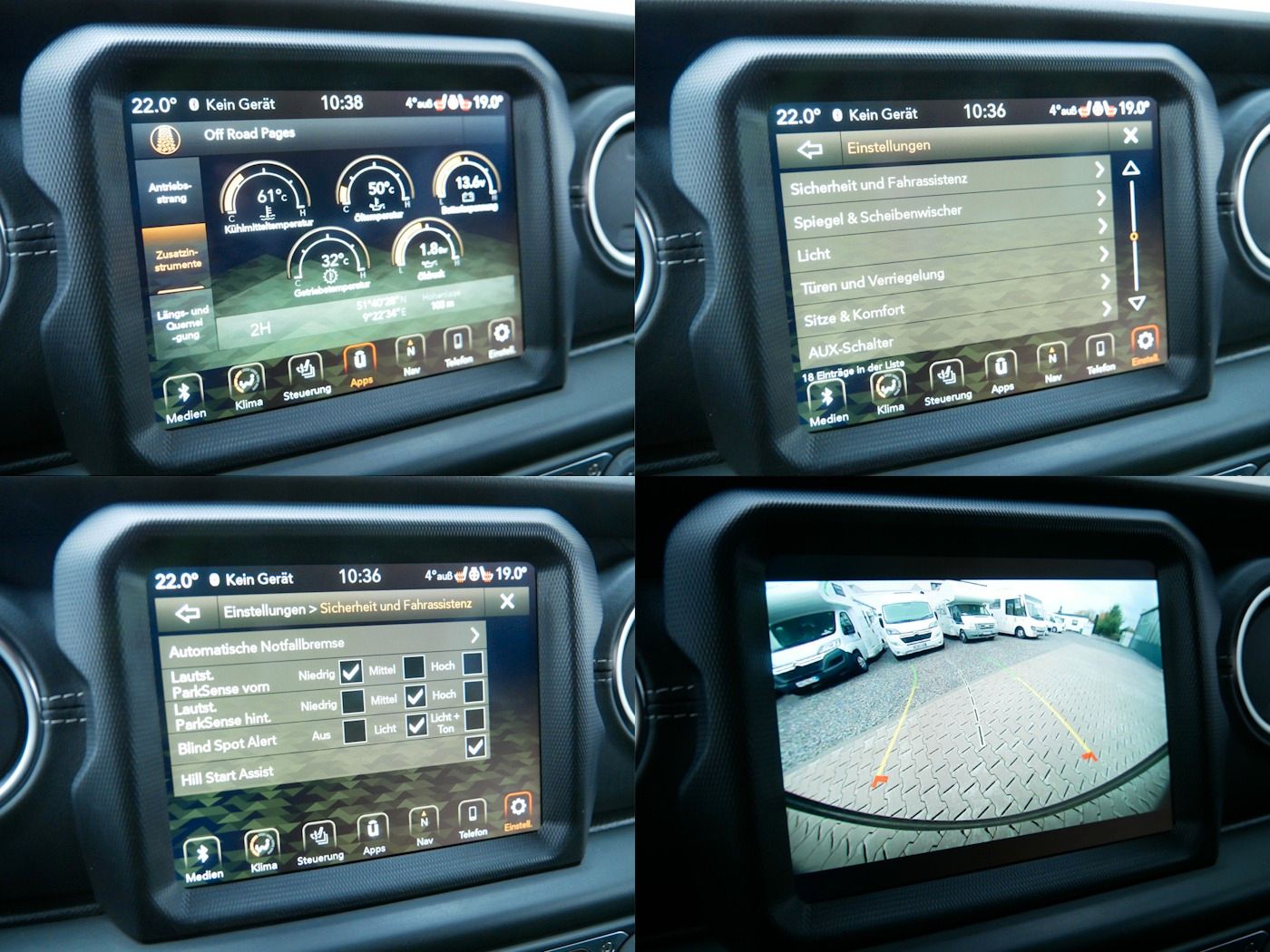 Fahrzeugabbildung Jeep Wrangler Unlimited 2.2 Overland 1.Hand AHK LED