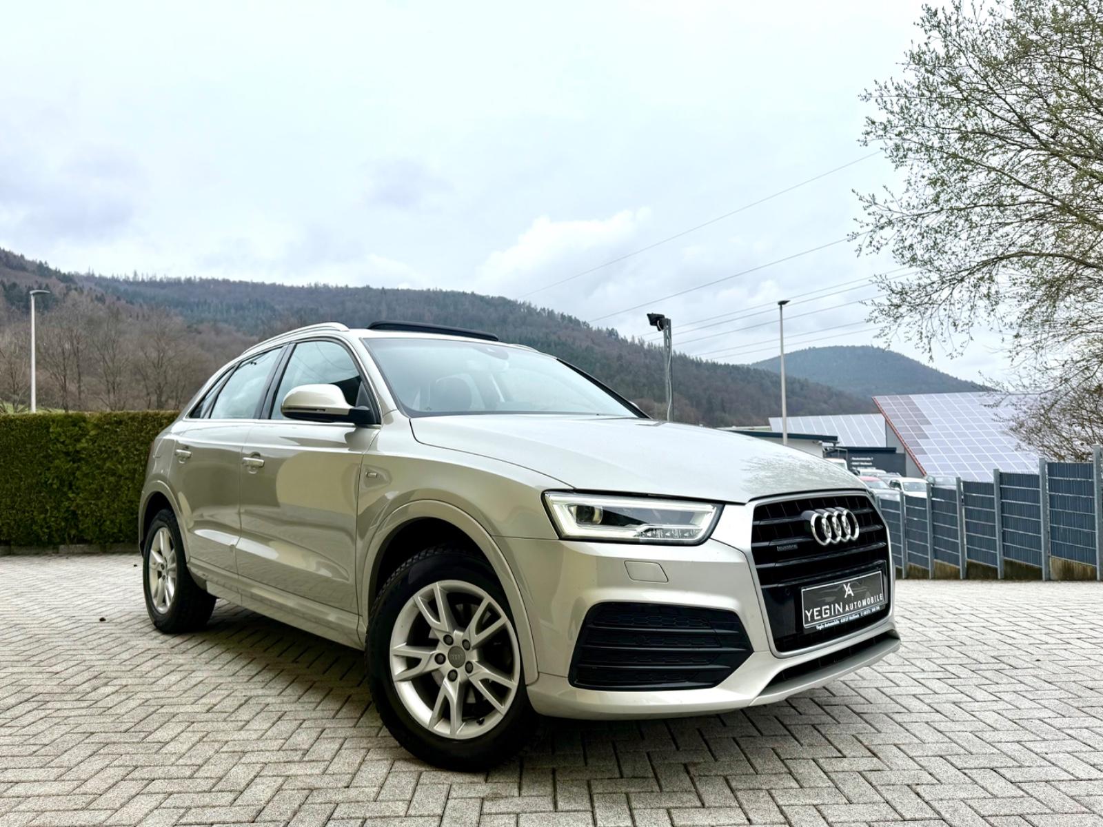 Audi Q3 2.0 TFSI quattro S-Line-Pano-AHK-Kamera-LED