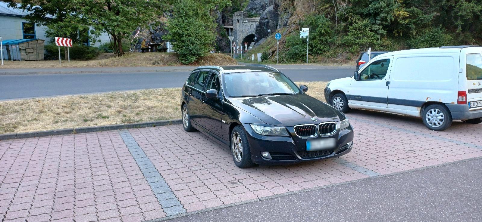 BMW 320 2011 — rear view