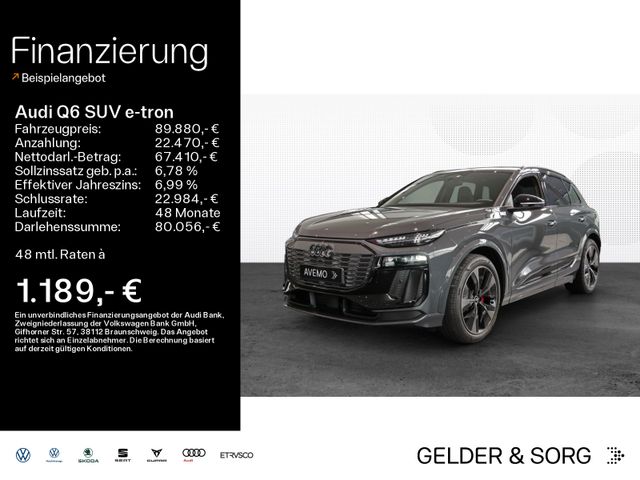 Audi Q6 e-tron SUV quattro edition one grey TECHPRO|H