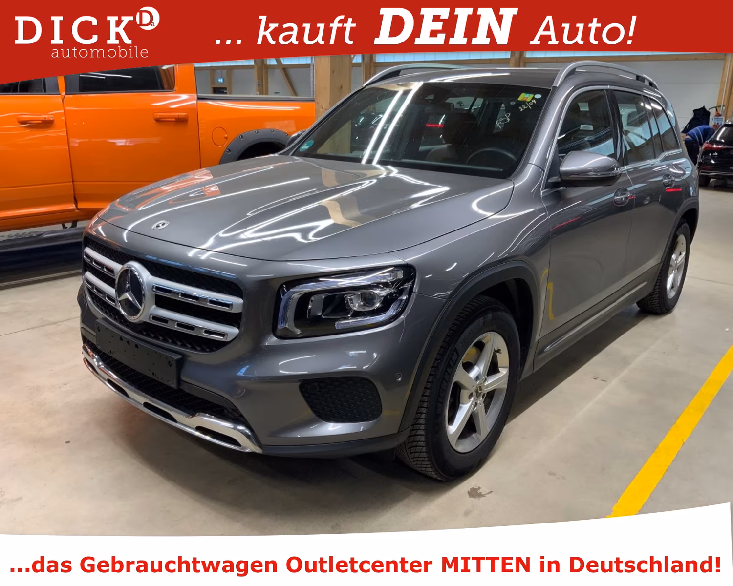 Mercedes-Benz GLB 200d 4Mat 8G Progress LED/NAVI/SHZ/DAB/8Fa