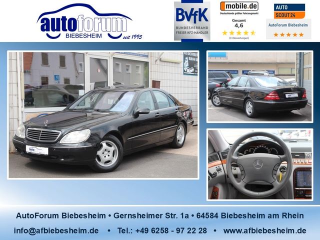 Mercedes-Benz S 430 Leder*Navi*Memory*Schiebedach*Xenon