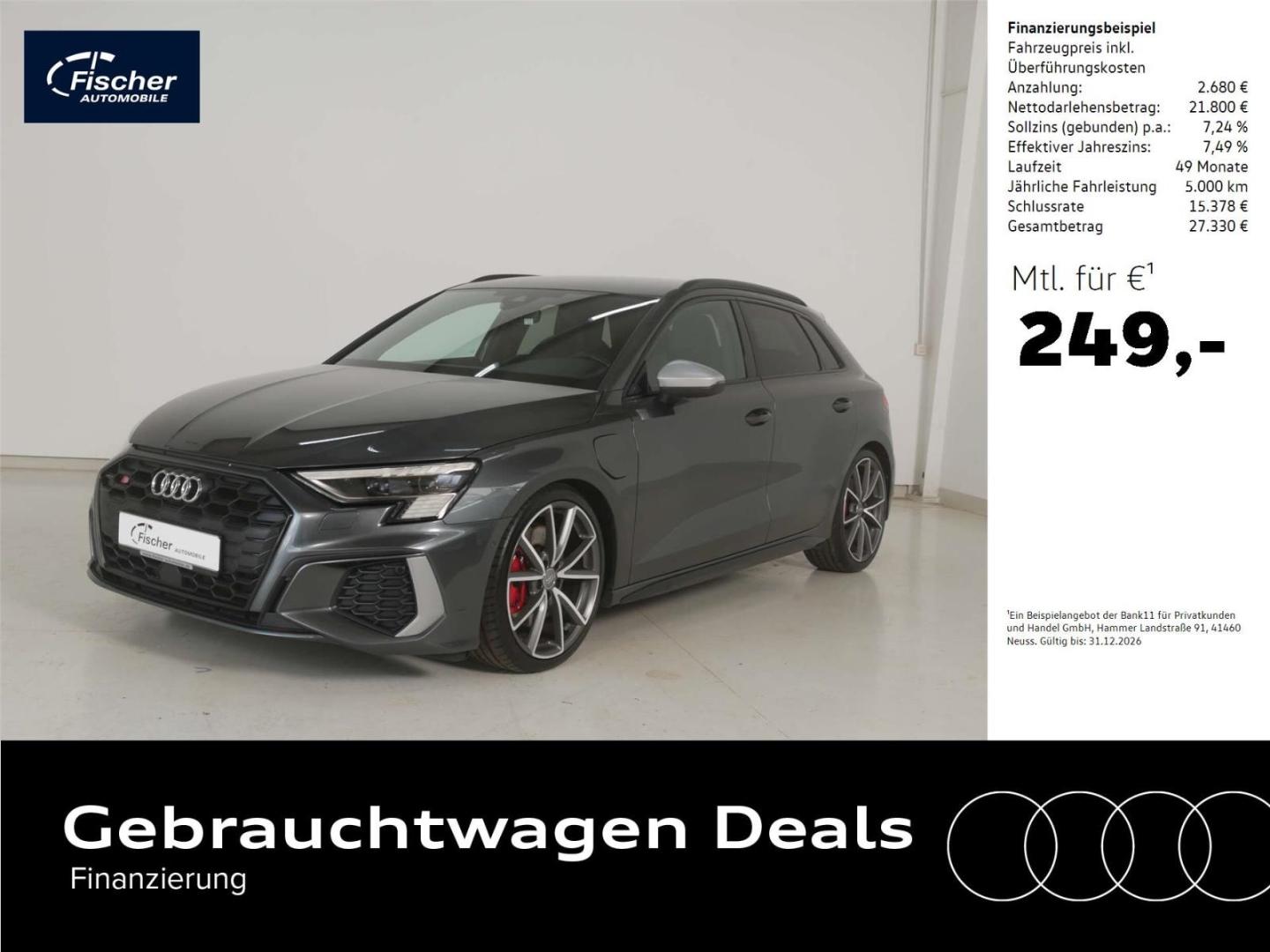 Audi A3 Sportback 45 TFSI e S line