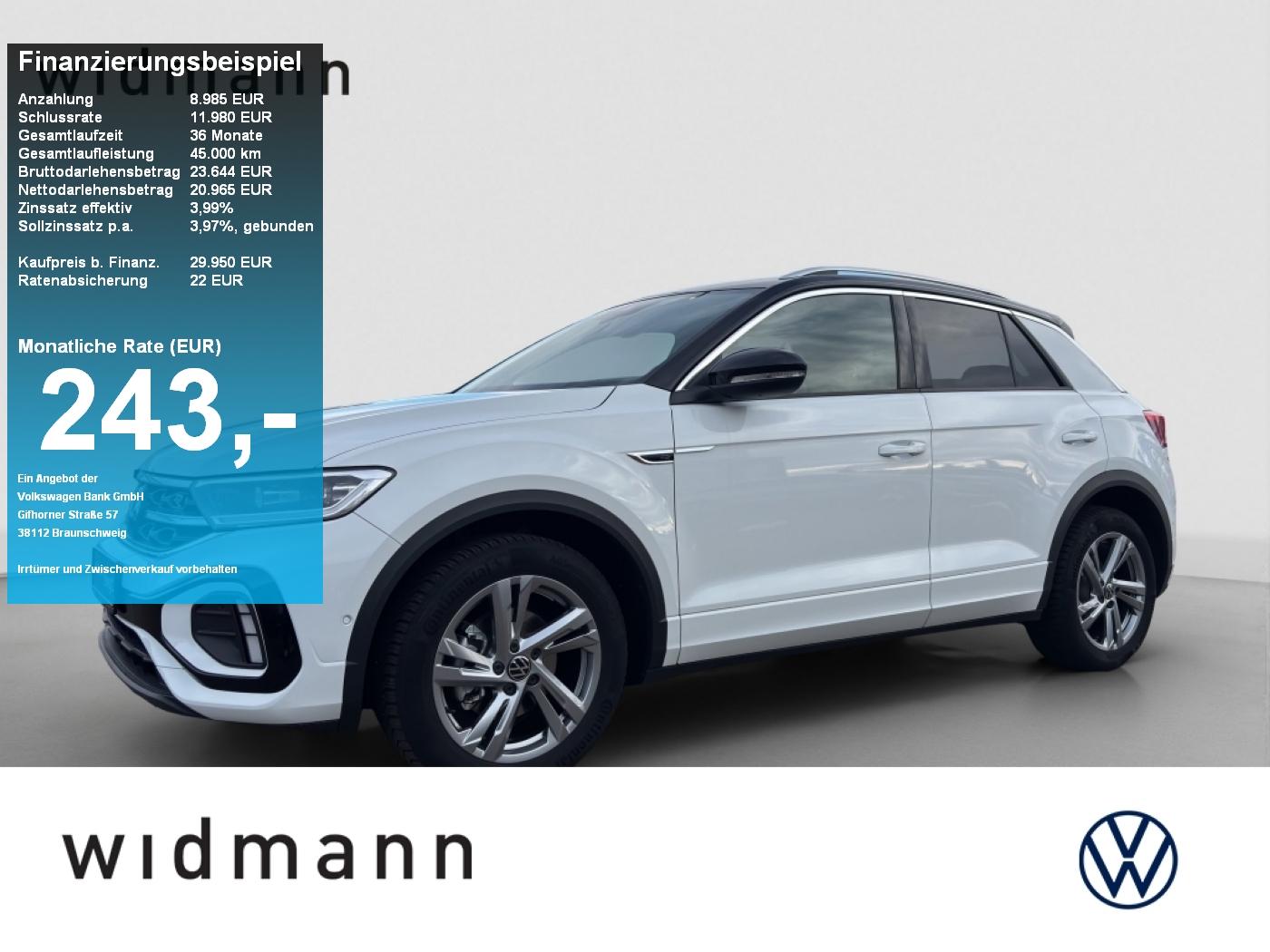 Volkswagen T-Roc R-Line 1.5 TSI 150 PS DSG AHK NAVI ACC