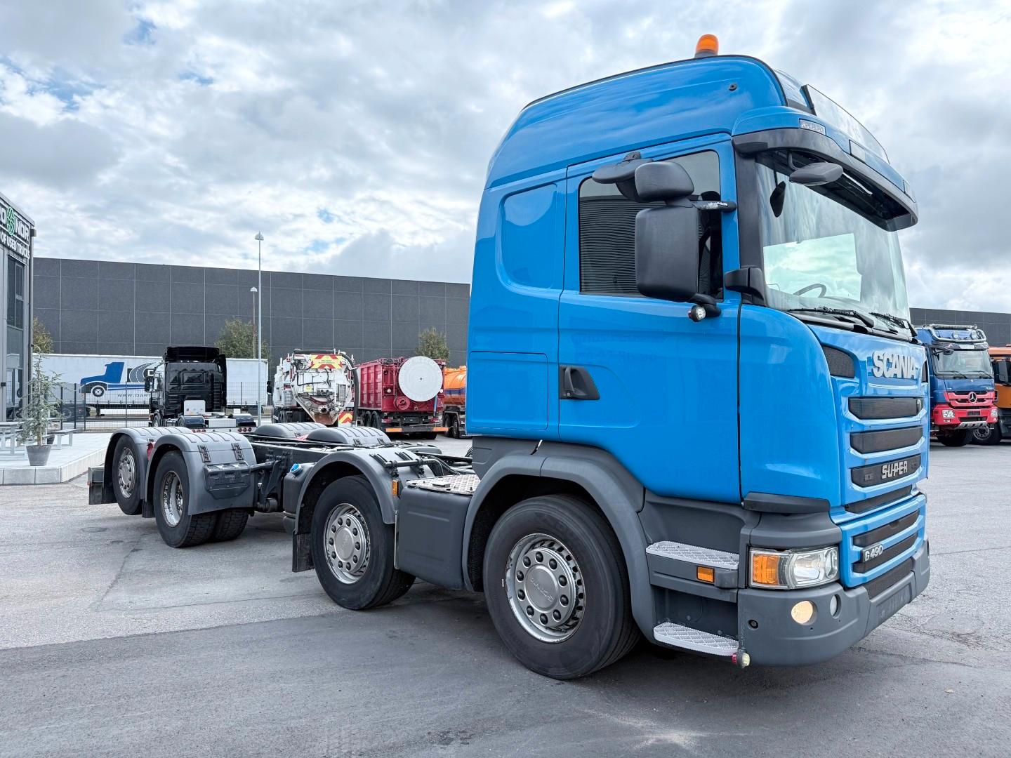 Scania G490 8x2*6 Euro 6 ADR Chassis / Fahrgestell