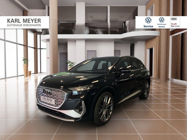 Audi Q4 50 e-tron quattro 82 kWh S line Matrix Wärmep