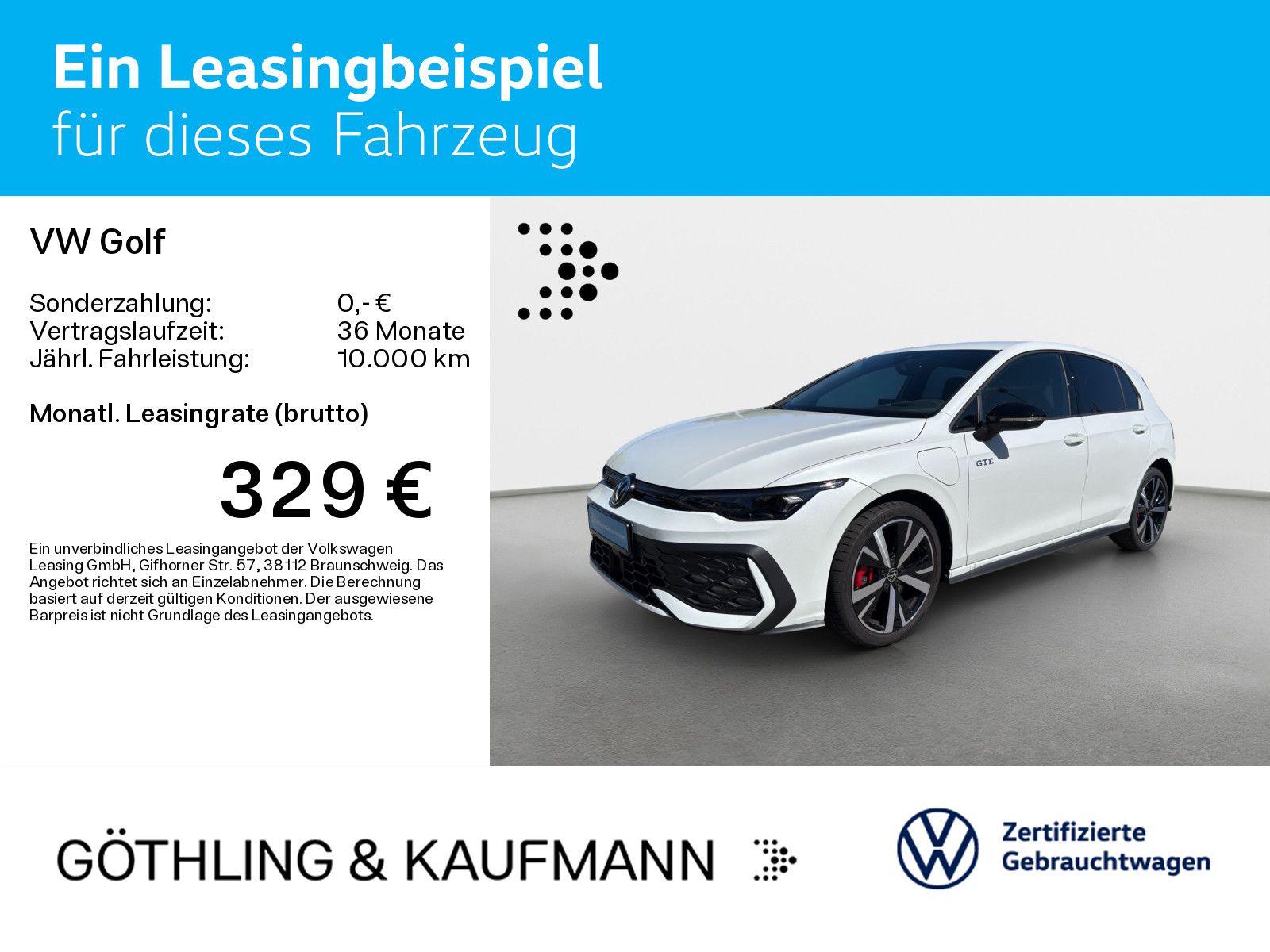Volkswagen Golf GTE 1.5 TSI eHybrid*NAVI*AHK*KAM*BlackStyle imagem 2