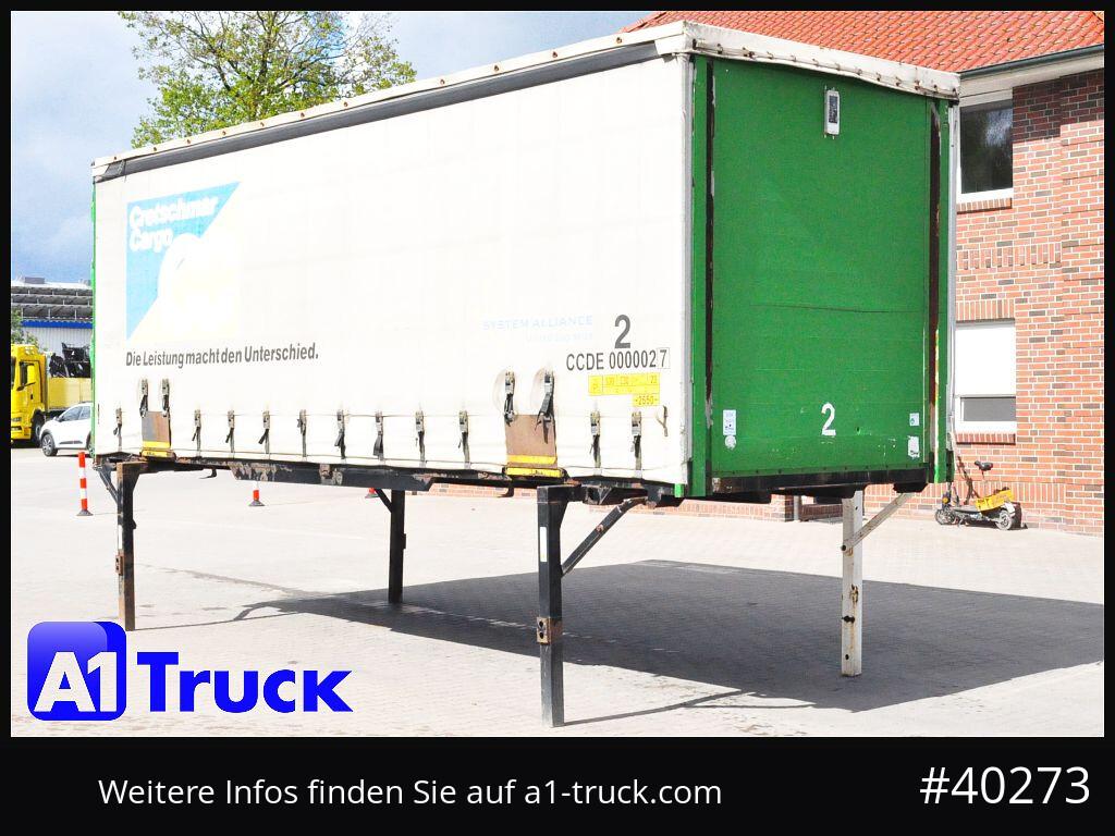 Kögel  7.45  BDF Wechselbrücke, Schiebeplane