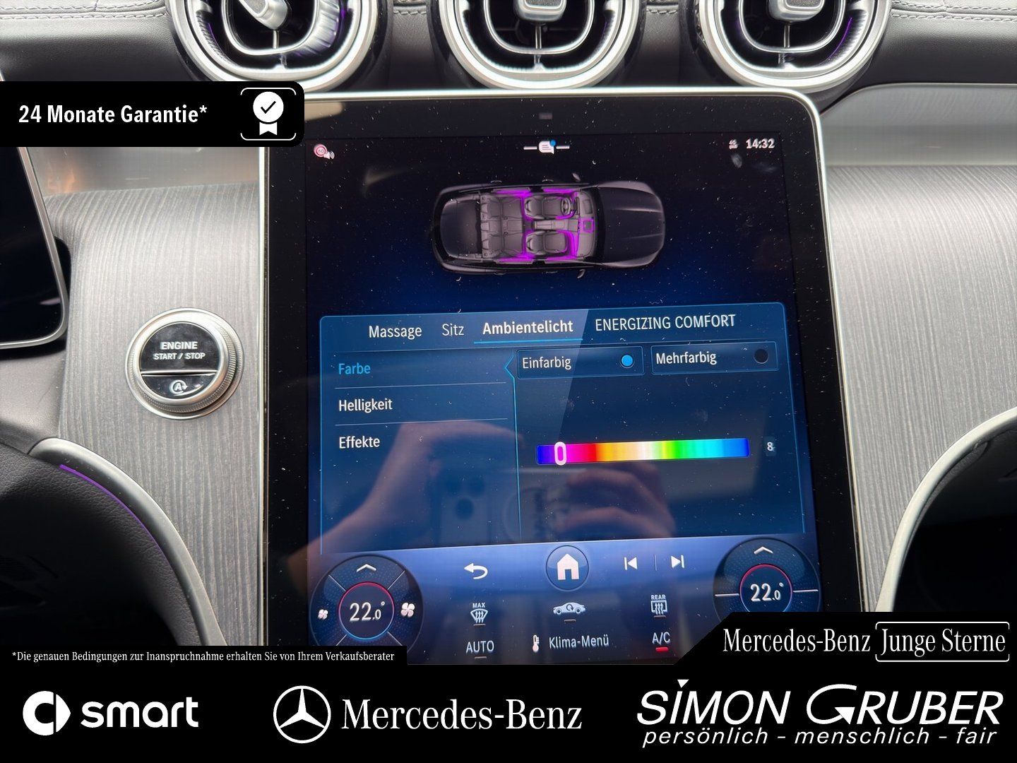 Fahrzeugabbildung Mercedes-Benz GLC 200 4M AMG Night Pano Sitzklima Massage AHK