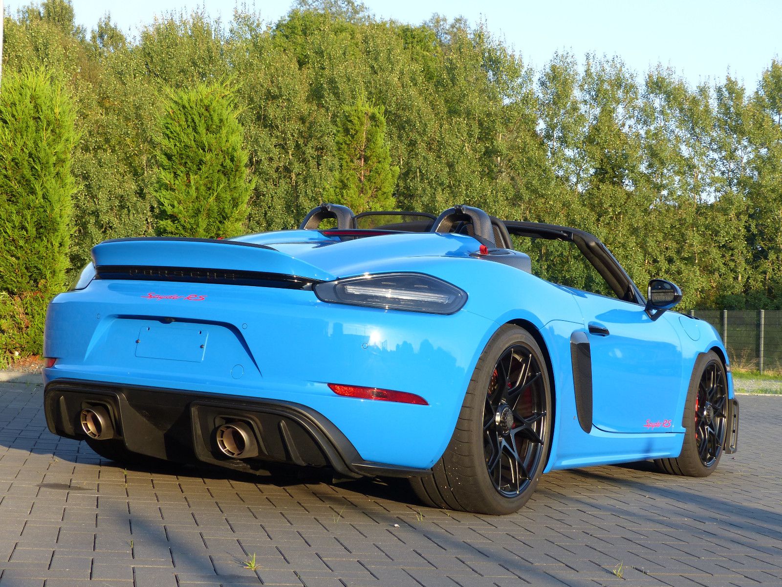 Fahrzeugabbildung Porsche 718 Boxster Spyder RS