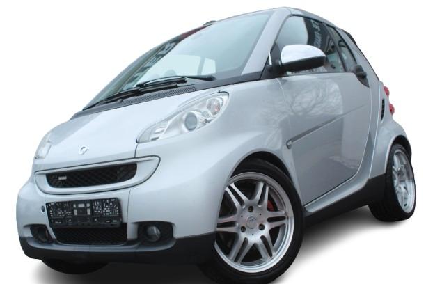 Smart ForTwo cabrio Brabus LEDER*F-1*ALU*KLIMA*