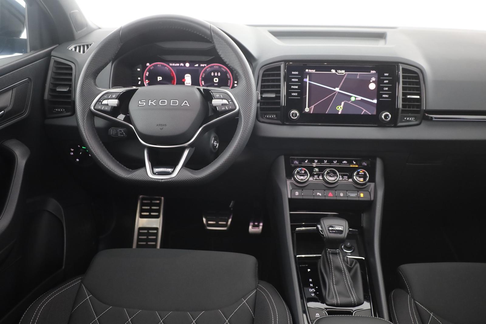 Skoda Karoq Sportline 2.0 TDI DSG Matrix ACC AHK Pano, миниатюра 10