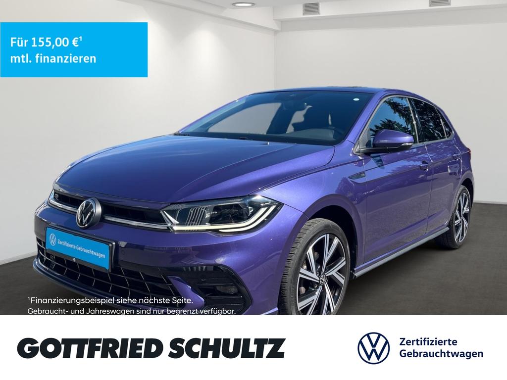 Volkswagen Polo 10 TSI OPF DSG RLine Matrix LED PDC Virtu 2022