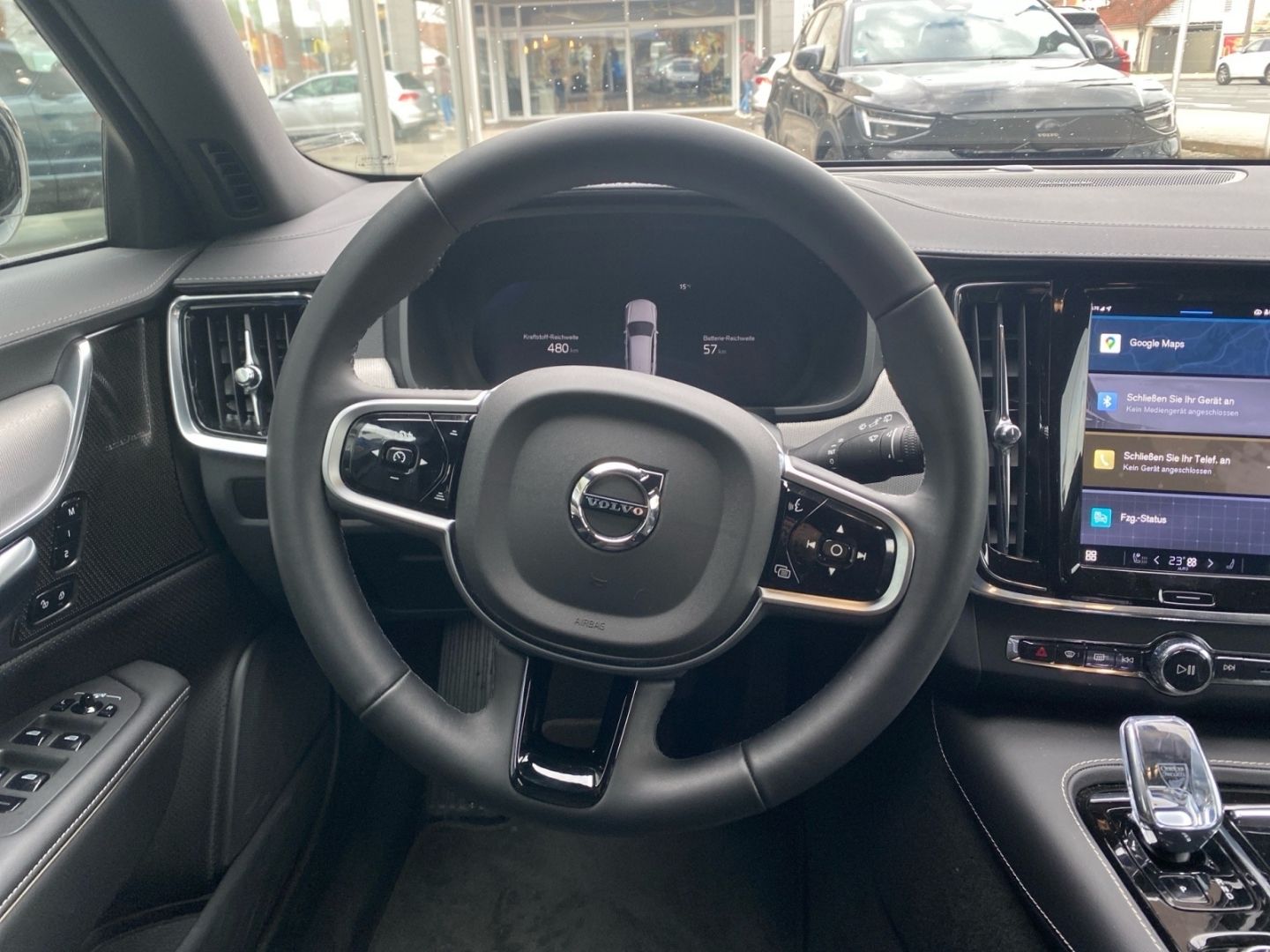 Volvo V90 Plus Dark T6 AWD Recharge Plug-In Hybrid HUD foto 13