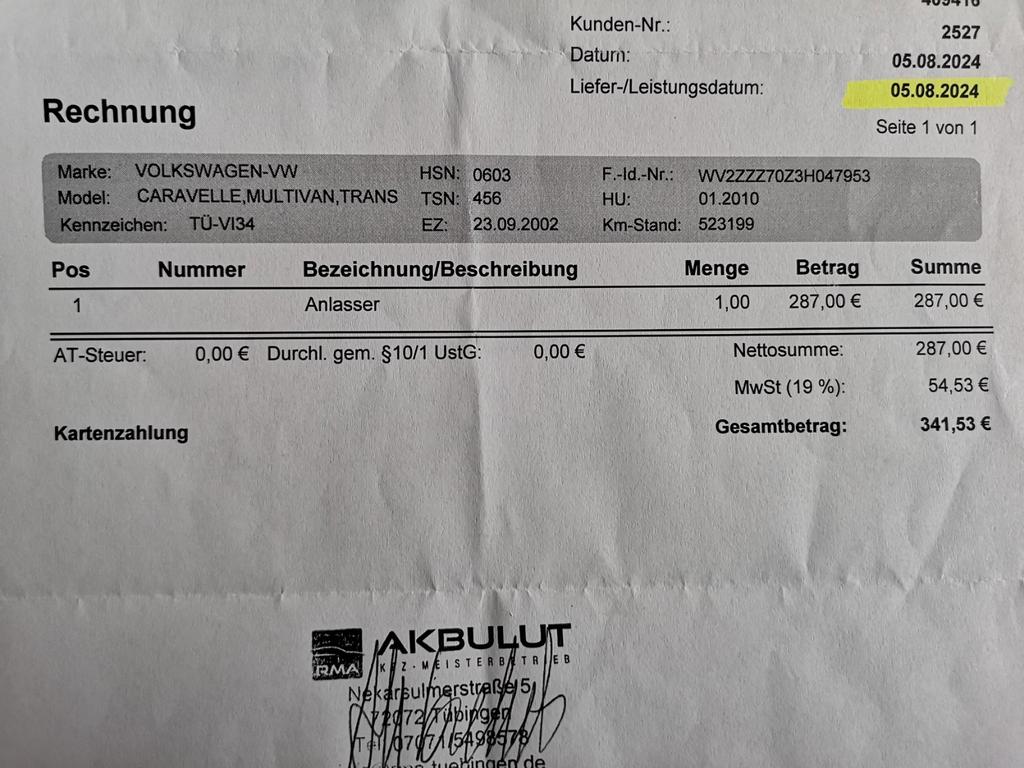 Volkswagen T4 Caravelle