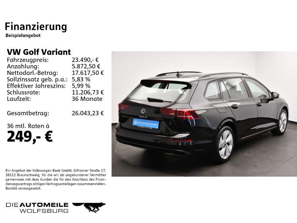 Volkswagen Golf VIII Variant 2.0 TDI Goal EInparkhi v h Sit foto 2
