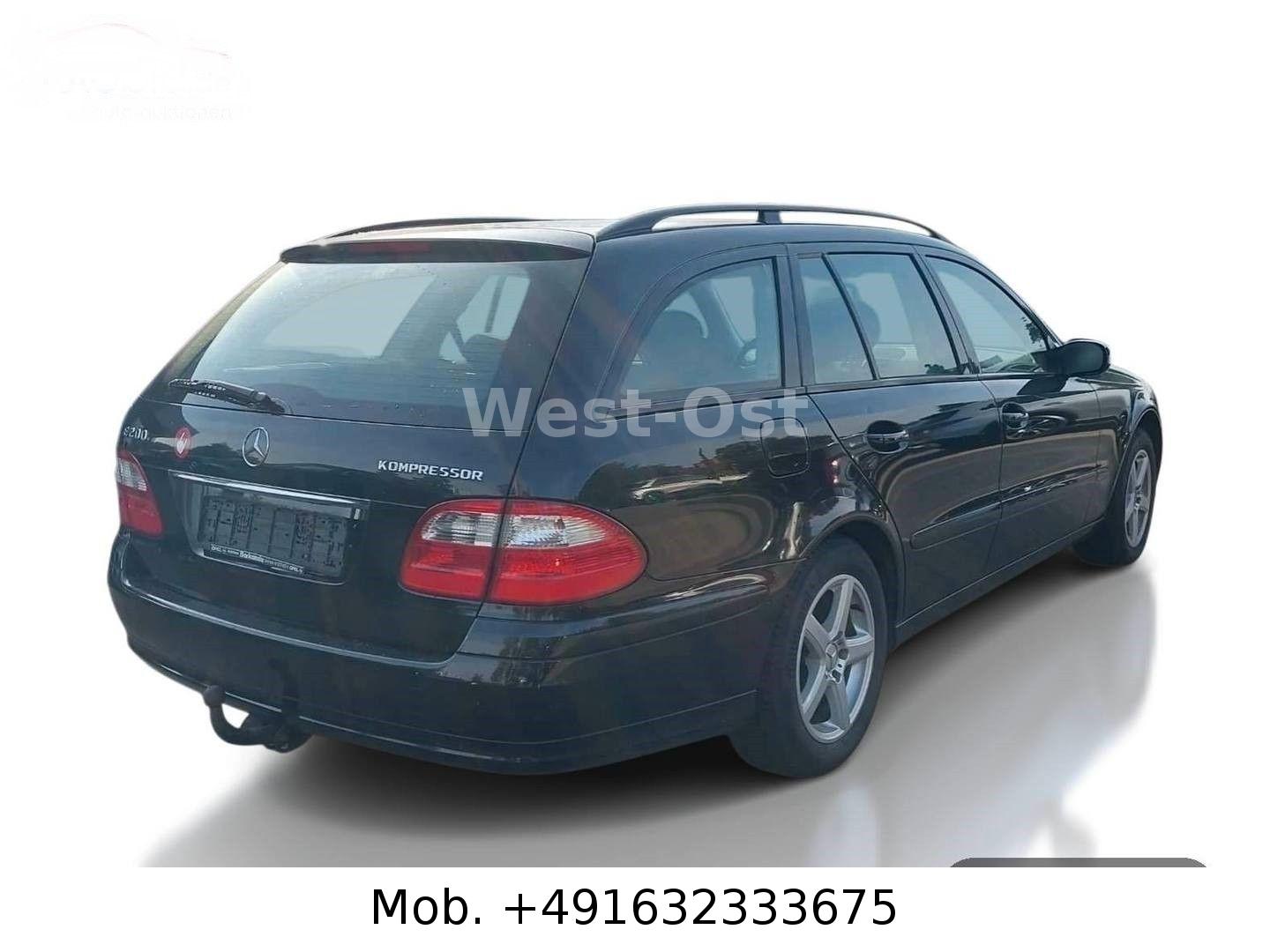 Mercedes-Benz E200 2005 — engine 1.796 cm³, 163 HP (120kW)