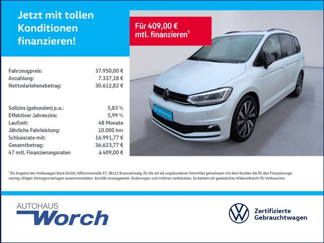 Touran Highline 1.5 TSI DSG STHZ+KINDERSITZ+AHK+