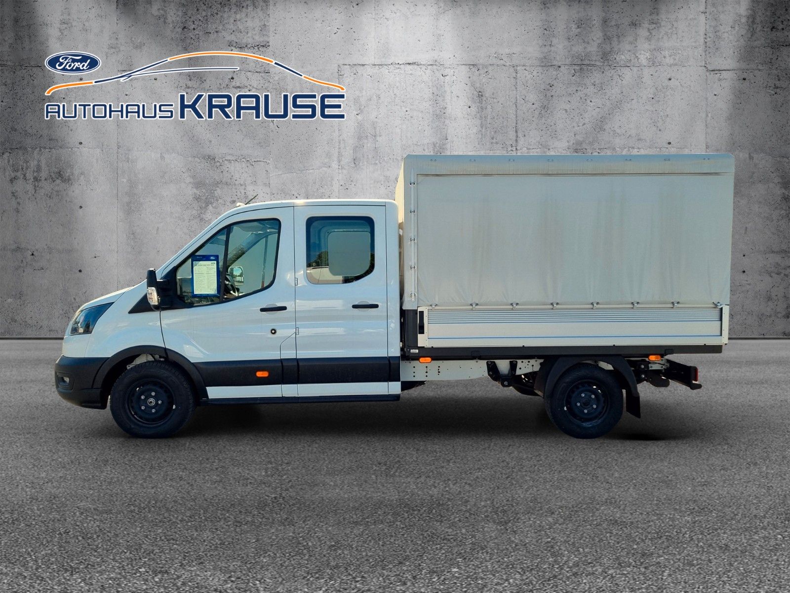 Fahrzeugabbildung Ford Transit Pritsche Plane Spriegel 350 L3