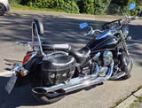Kawasaki VN 900 mit Koffer, Scheibe, Navi - KAWASAKI VN 900