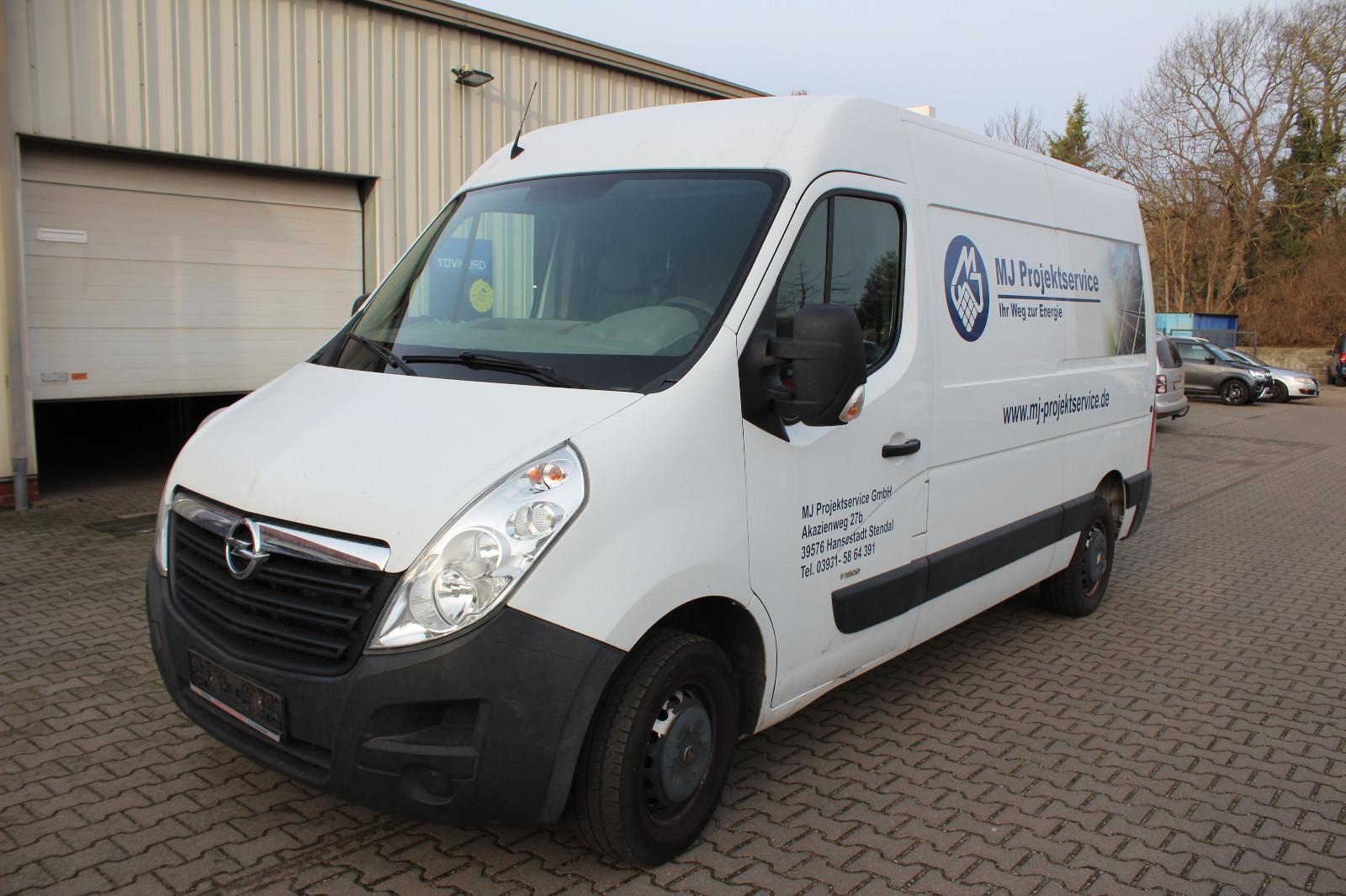 Opel Movano B Kasten Hoch L2H2 3,3t Klima AHK