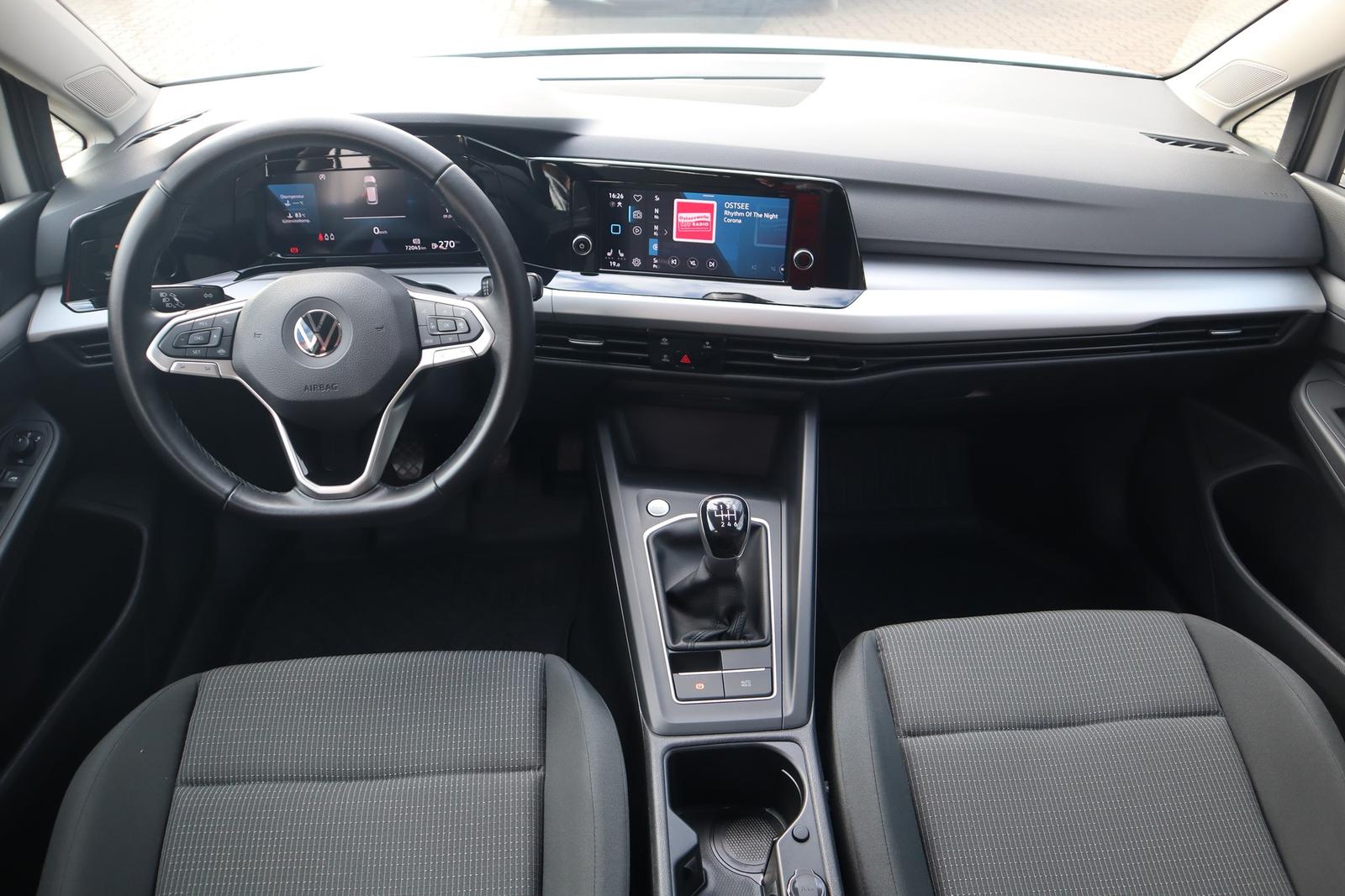 Volkswagen Golf VIII 1.0 Life LED App-Connect Spurhalte, миниатюра 11
