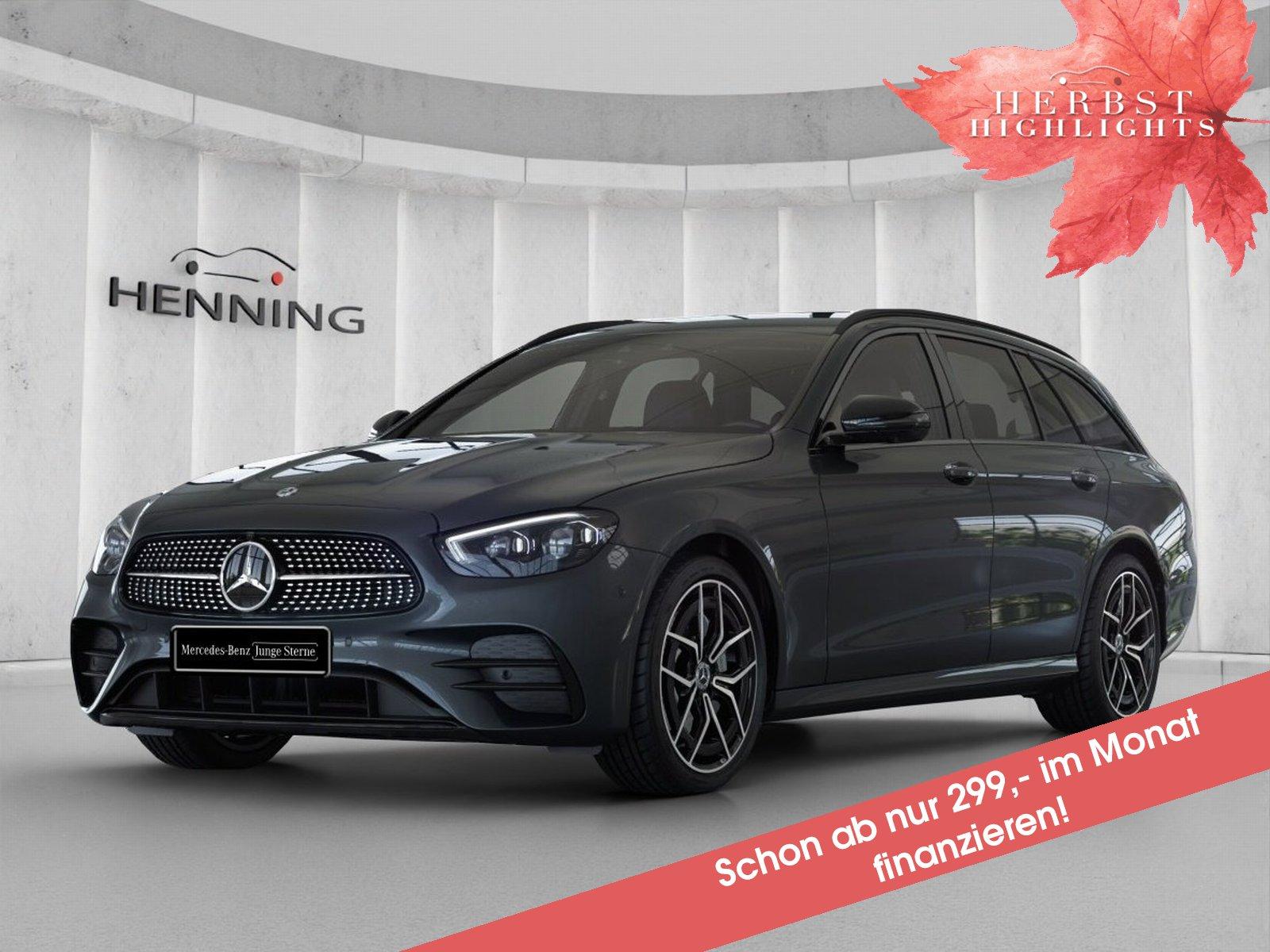 Mercedes-Benz E 220 d T AMG Night Burmes DIS AHK 360° Wide 19"