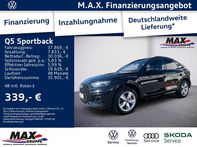 Q5 Sportback 55 TFSIe QUAT S LINE LED+VC+AHK+ACC