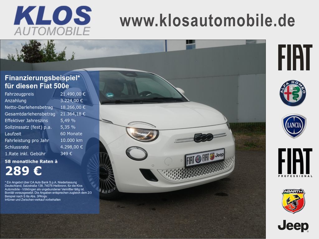 Image of Fiat 500e