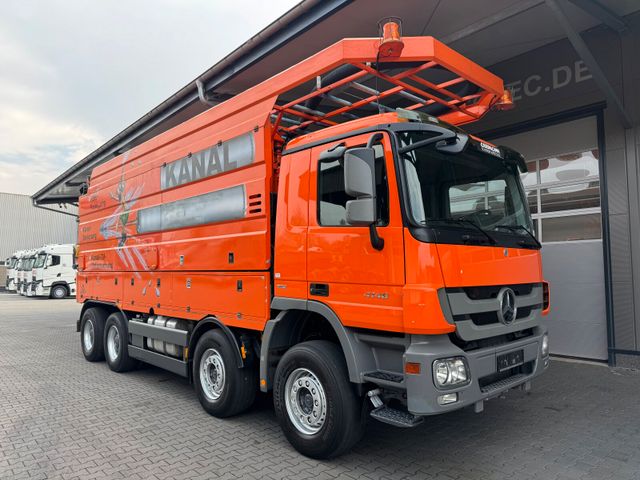 Mercedes-Benz ACTROS 4148 8x4 Kanalreiniger & Wasserrückgewinn