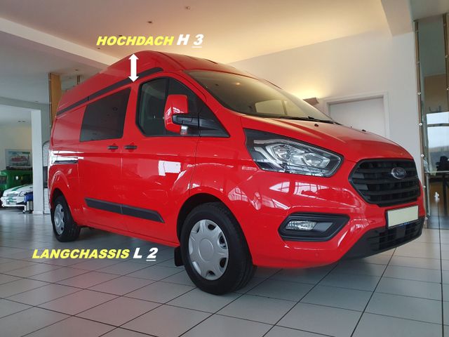 Ford 1A - CUSTOM TRANSIT 340 L2+H3 HOCHDACH 73.000 KM