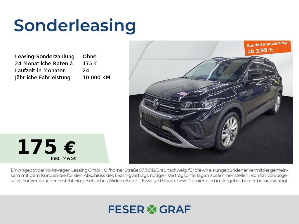 Volkswagen T-Cross 1.0 TSI Goal ACC Alu 17" LED Navi Sitzh.