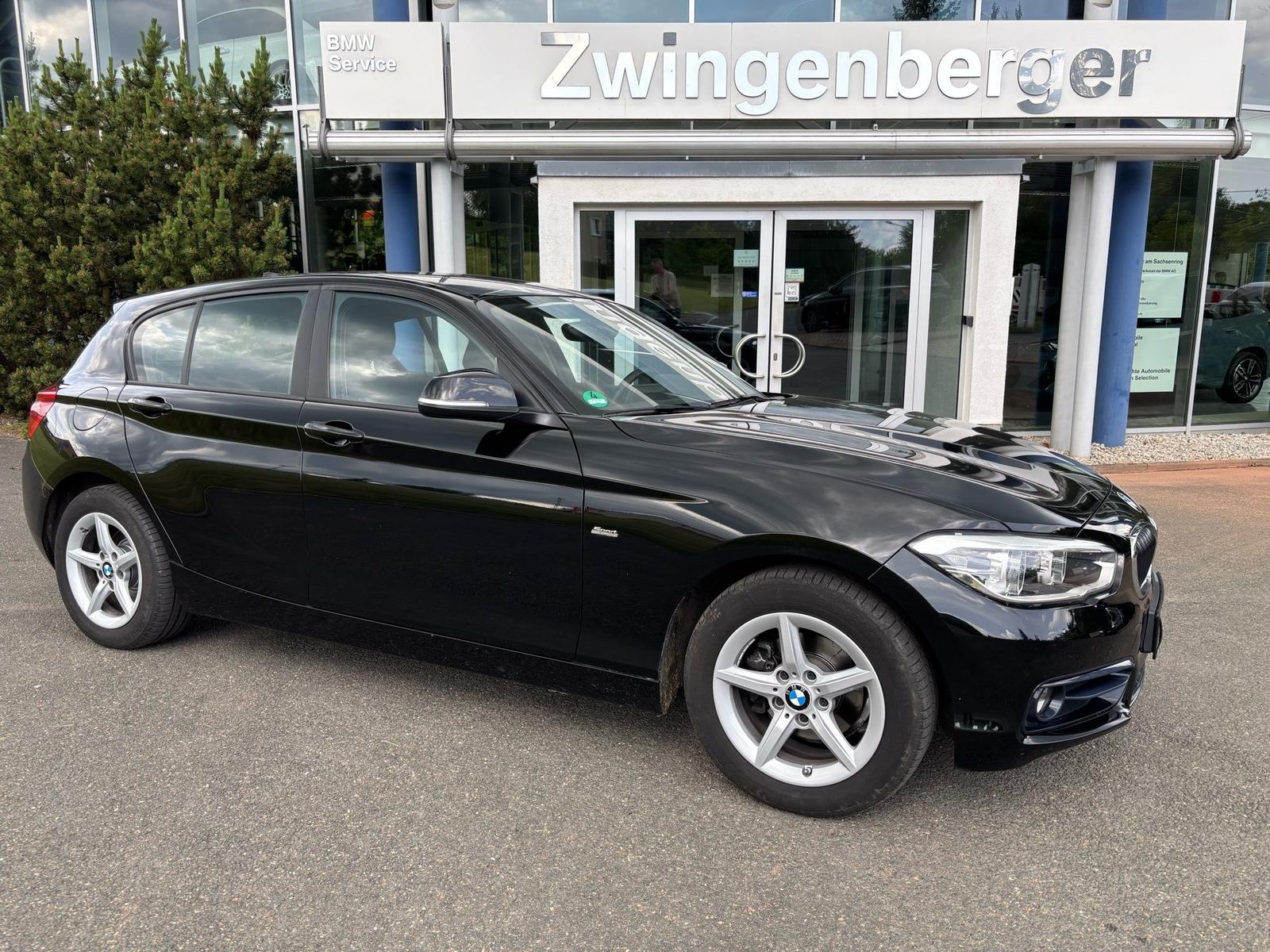 BMW 116 i Sport Line LED Tempomat USB Klimaaut. Shz
