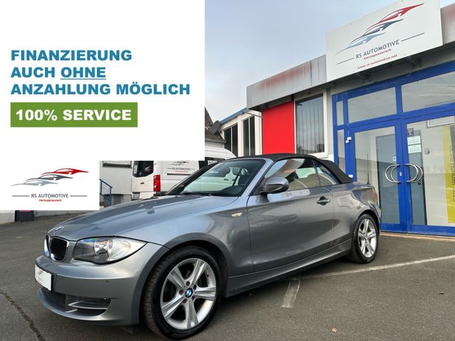 BMW 118d Cabriolet*1.Hd*8fach*Leder*Shzg*Garantie