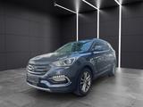 Hyundai Santa Fe blue Premium 4WD  Automatik /LEDER/XENO - gebrauchte Hyundai SANTA FE aus dem Jahr 2017