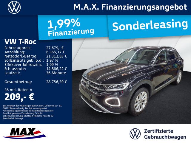 T-Roc 1.5 TSI DSG STYLE LED+ACC+AHK+DIGI CP+ALU+