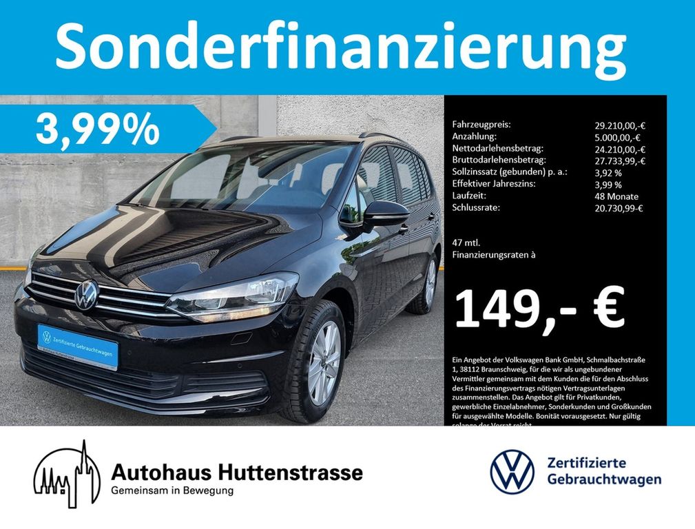 Volkswagen Touran 1.5 TSI Comfortline 7-Sitzer NAVI SHZ
