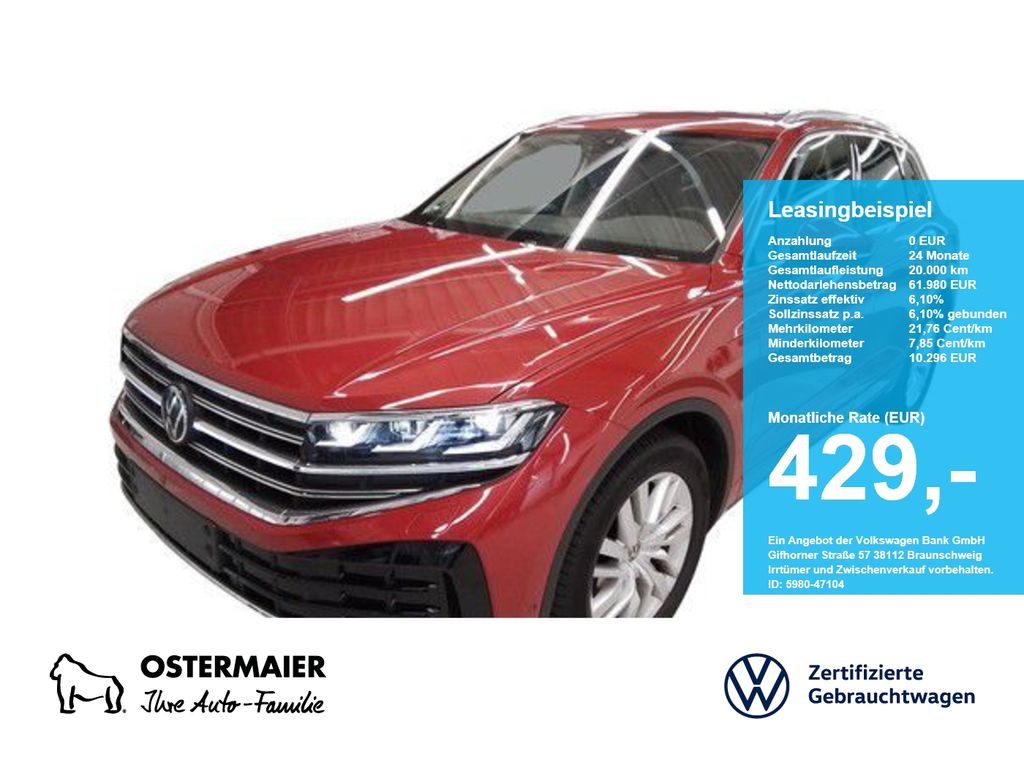 Volkswagen Touareg ELEGANCE 3.0TDI 286PS NP.108T STDHZG.LUF