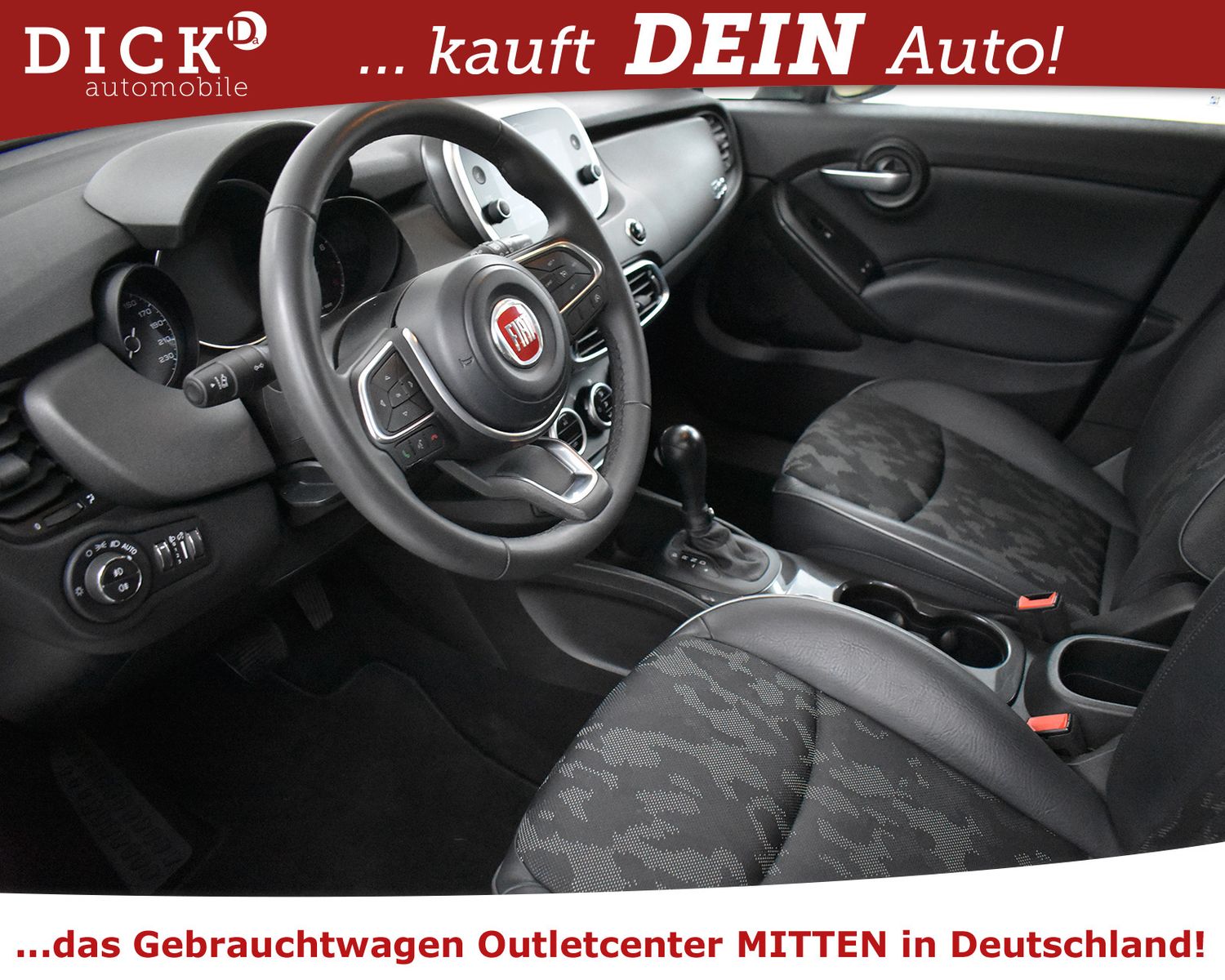 FIAT 500X 1.3 Cross Aut. LEDER+PDC+MFL+TEMP+APPLE+DAB - Image 11